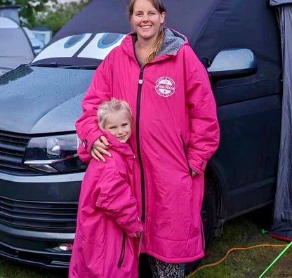 FatStick Kids Childs Changing Robe “FatWrap” With Sherpa Fleece Lining - Hot Tub Shop
