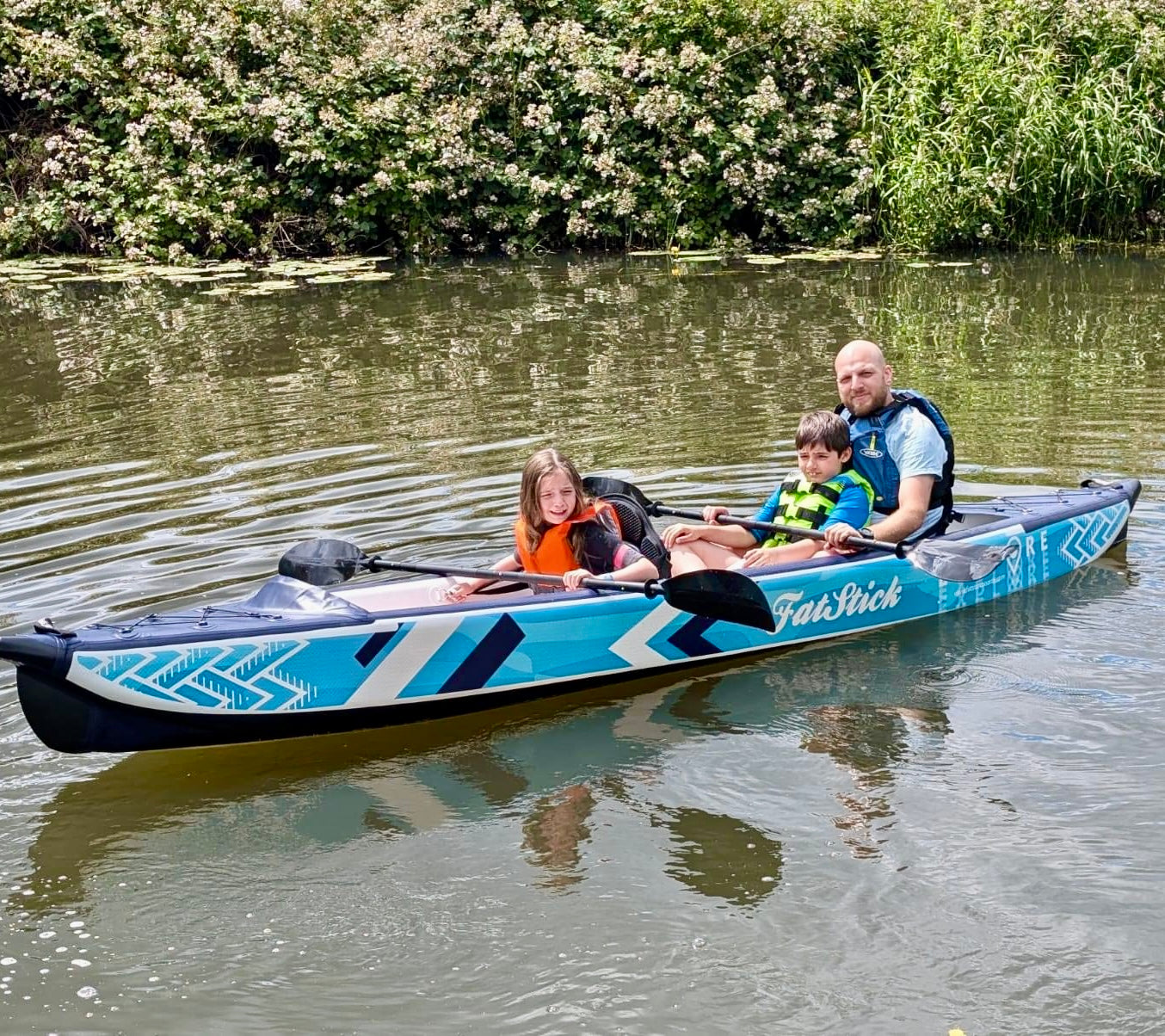 Inflatable 1 & 2 Person Drop Stitch Kayak Package | Canoe | iKayak - Hot Tub Shop