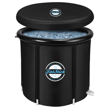 FatStick Recovery Ice Bath | Cold Water Therapy & Recovery Plunge Tub | Round/Oval - Hot Tub Shop