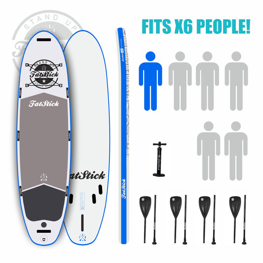 XL Giant FatStick Paddle Board Package | Fleet | Hire - Hot Tub Shop