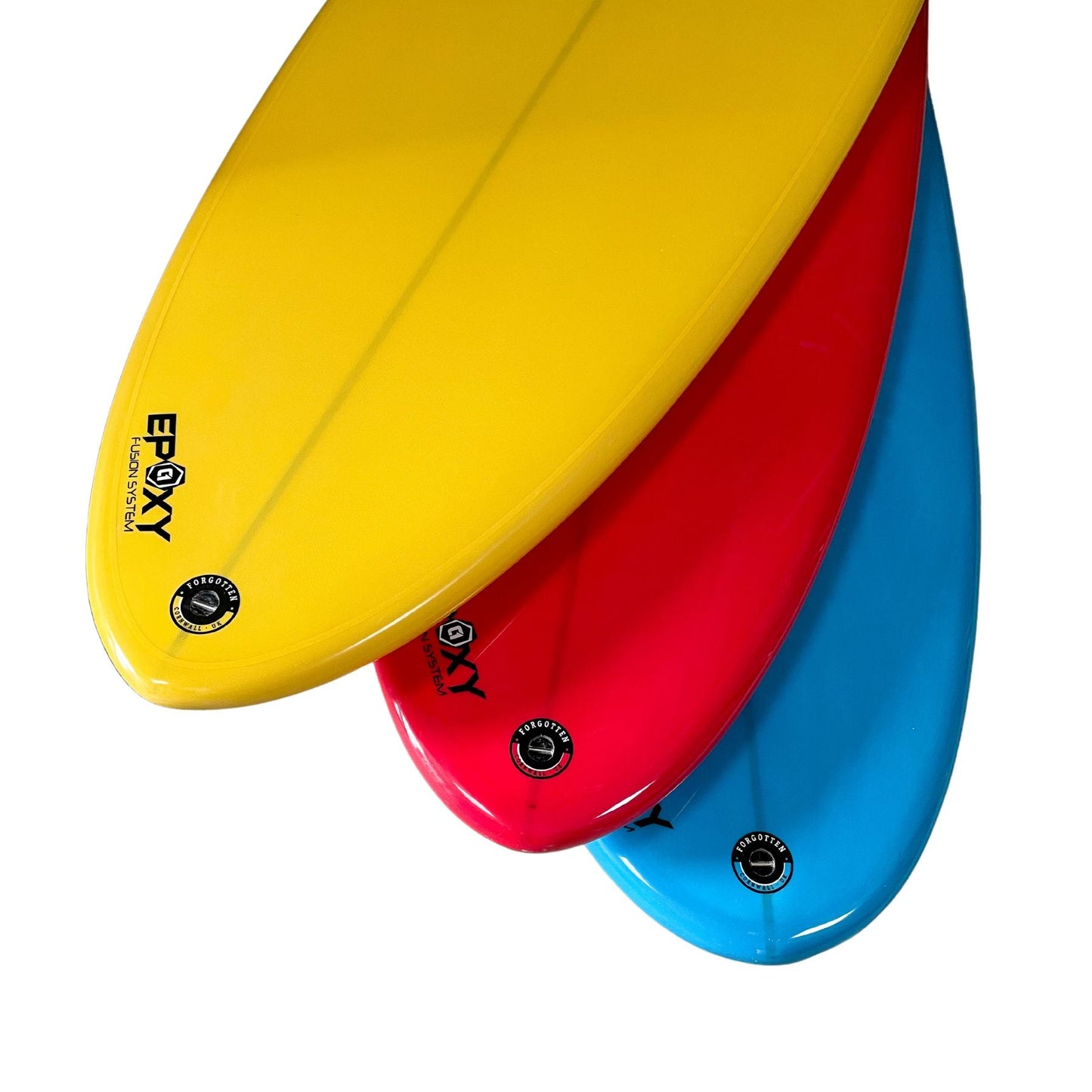 7ft 6 Forgotten Retro Mini Mal Surfboard in Gloss Tint - Hot Tub Shop