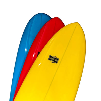 7ft 6 Forgotten Retro Mini Mal Surfboard in Gloss Tint - Hot Tub Shop