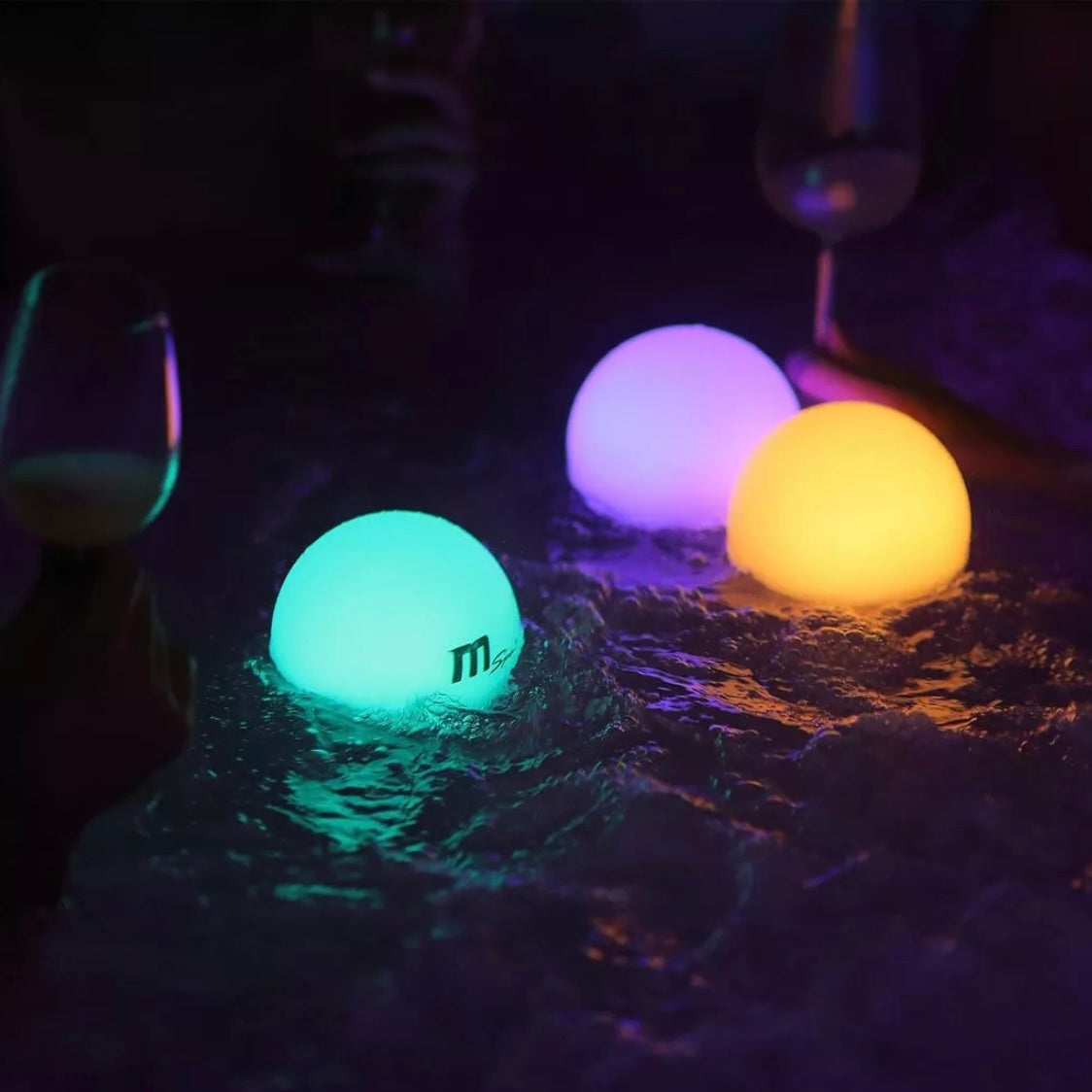 MSpa Multicolour LED Floating Ball Lamp - Hot Tub Shop