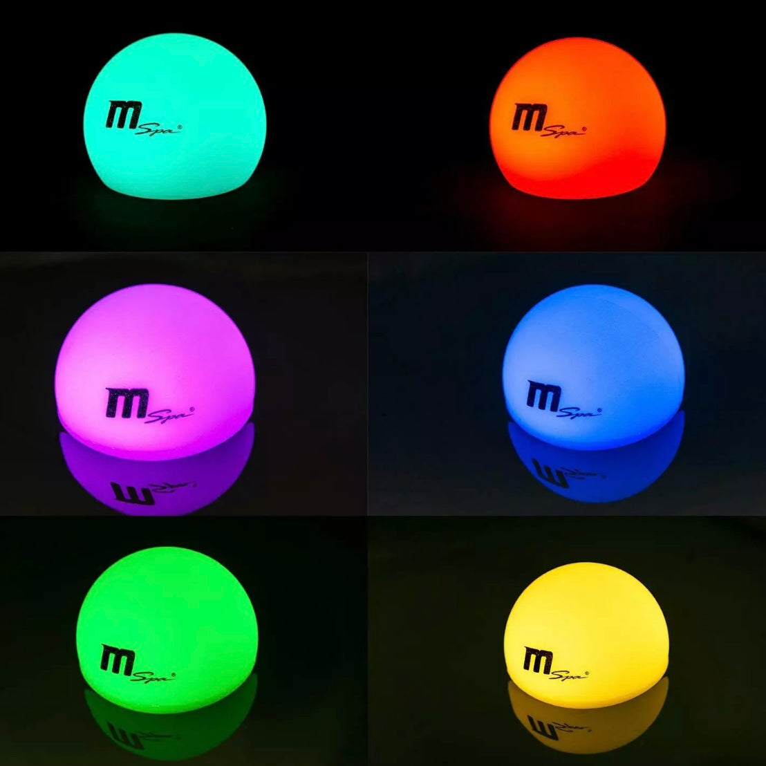 MSpa Multicolour LED Floating Ball Lamp - Hot Tub Shop