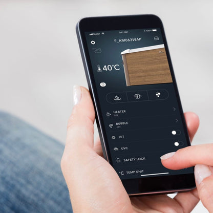 MSpa Oslo Aero Plus XL Portable Hard Frame Hot Tub - Amber - Hot Tub Shop