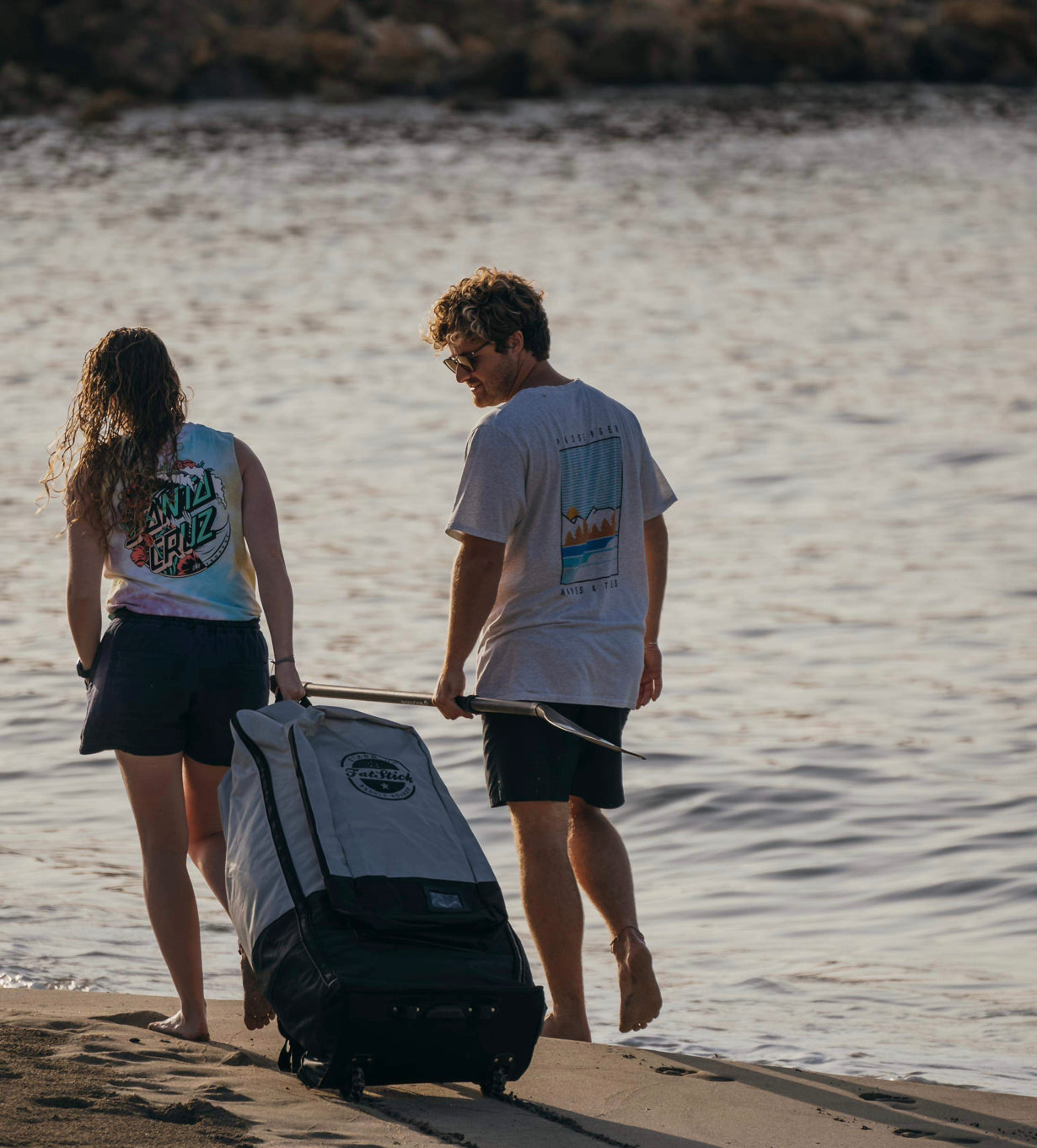 FatStick Wheeled Storage Bag Backpack for inflatable paddle boards - Hot Tub Shop