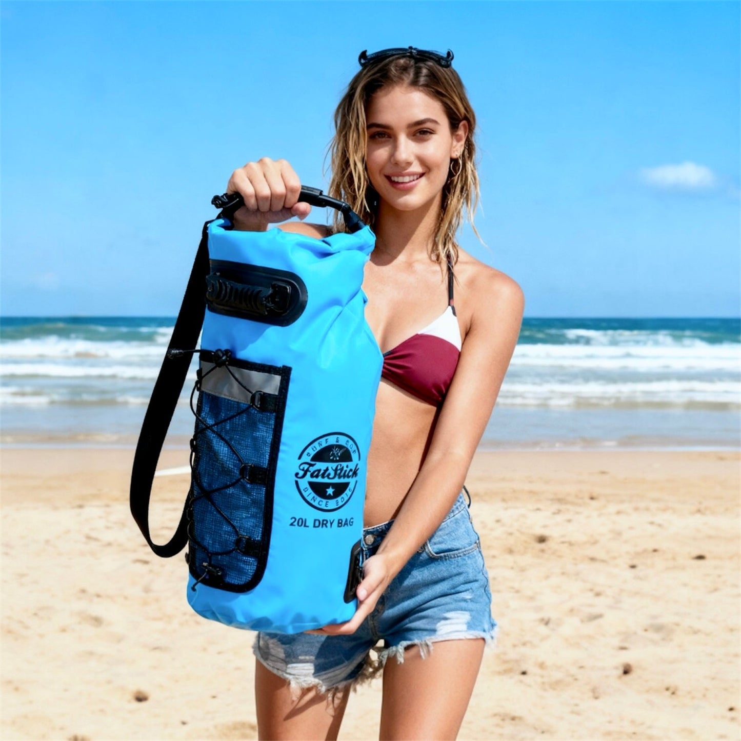 20Ltr FatStick Dry Bag & Backpack - Hot Tub Shop