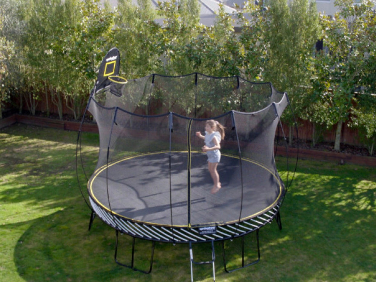 Springfree 13ft Round Outdoor Trampoline With Safety Net - Hot Tub Shop