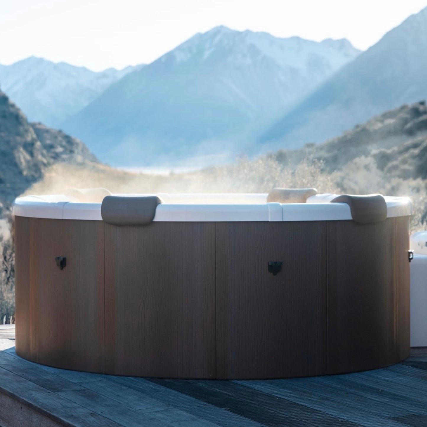 MSpa Rova Portable Hard Frame Hot Tub - Amber - Hot Tub Shop