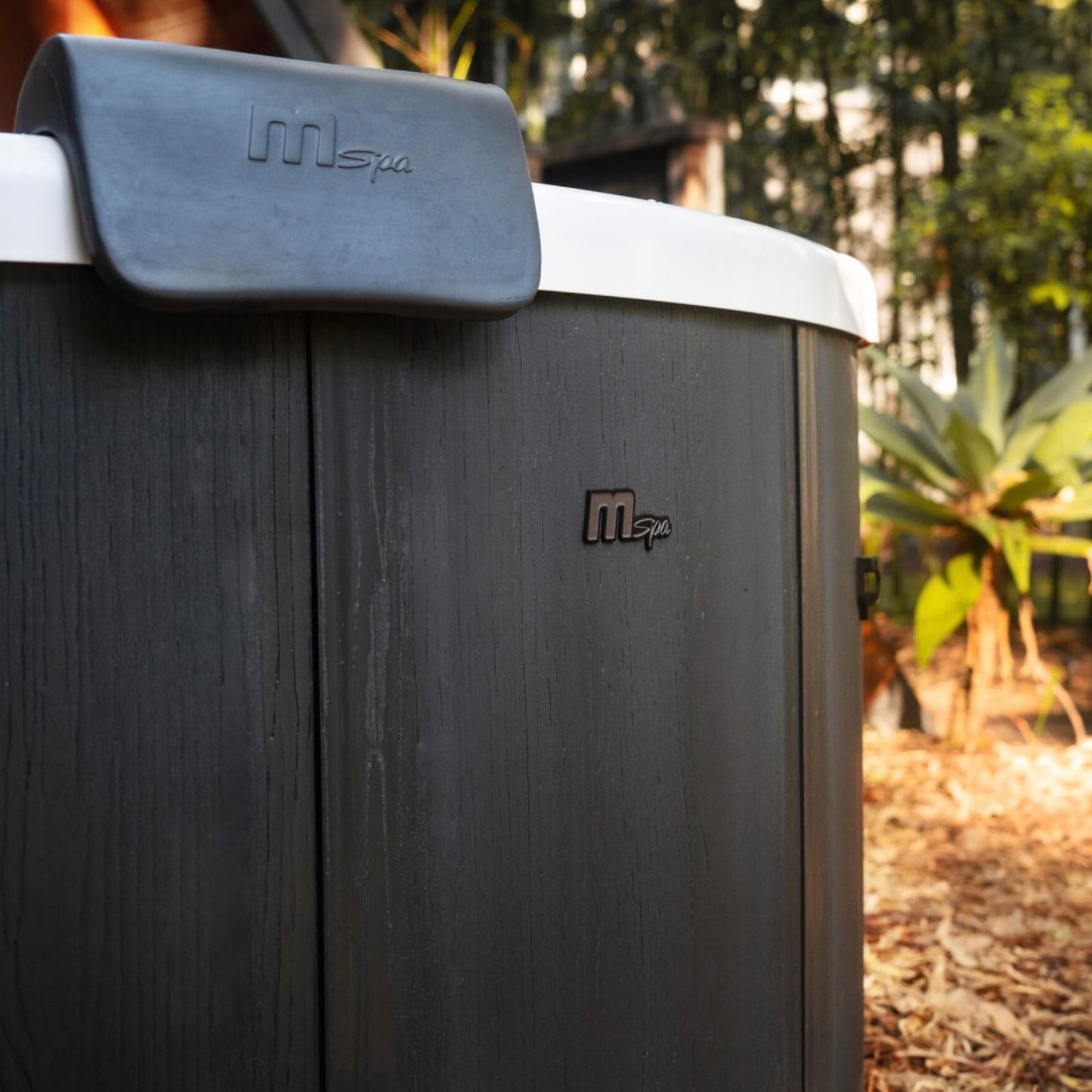 MSpa Denver Portable Hard Frame Hot Tub - Grey - Hot Tub Shop