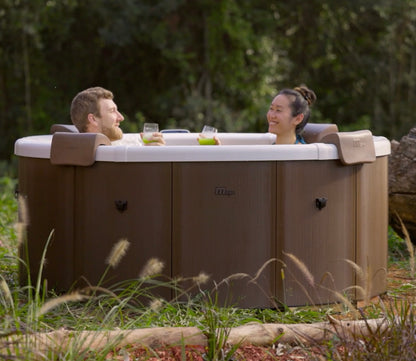 MSpa Rova Portable Hard Frame Hot Tub - Amber - Hot Tub Shop