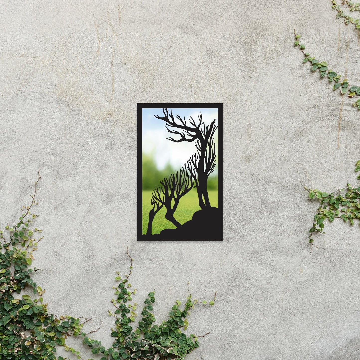 Roaring Stag, SunCatcher Garden Mirror Highland Stag Design - Hot Tub Shop