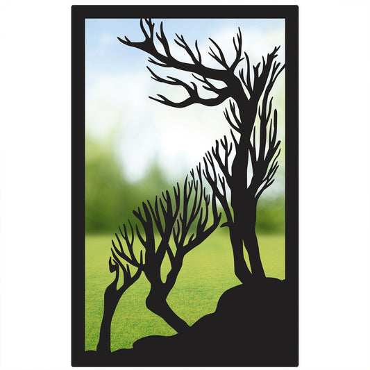 Roaring Stag, SunCatcher Garden Mirror Highland Stag Design - Hot Tub Shop