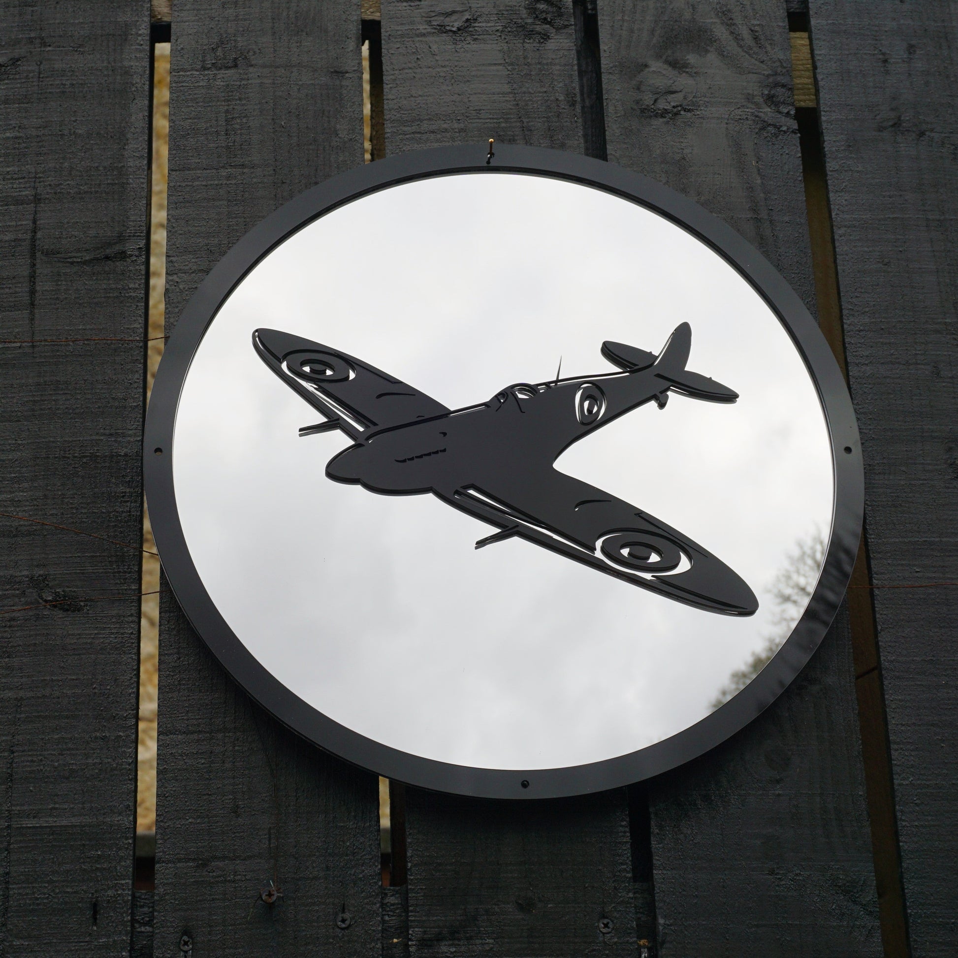 Round SunCatcher Garden Mirror Spitfire - Hot Tub Shop
