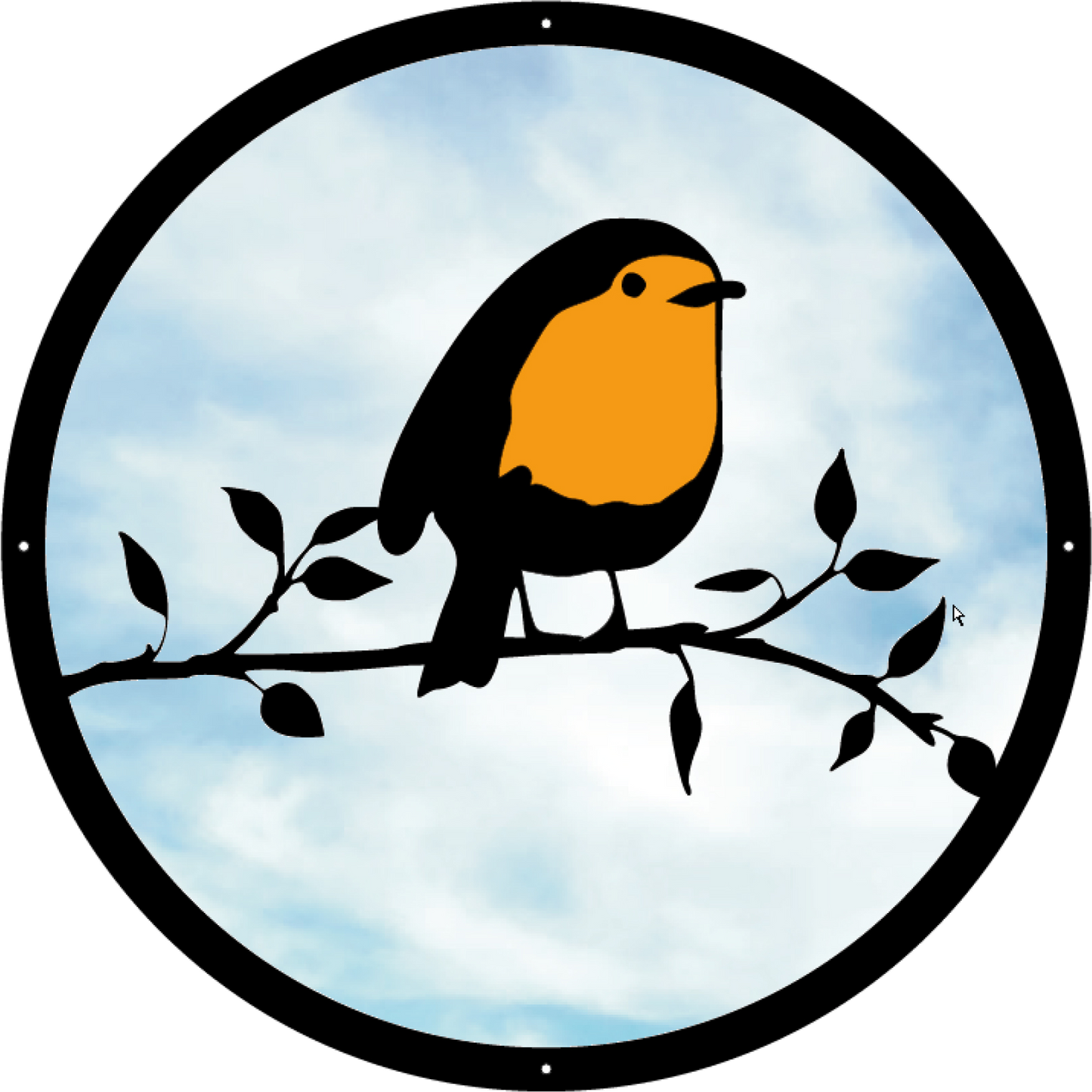 SunCatcher Garden Mirror Round Robin Range of Sizes - Hot Tub Shop