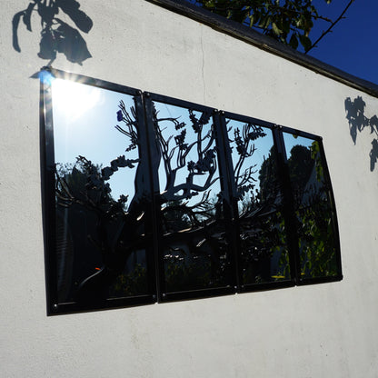 SunCatcher Garden Mirror Set of Four Panels Tree - Hot Tub Shop