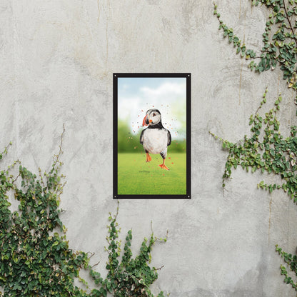 SunCatcher Garden Mirror Walking Puffin by Bree Merryn - Hot Tub Shop