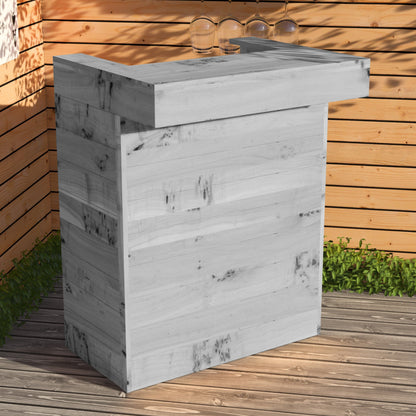Rustic Wooden Pallet Bar - 80cm - Hot Tub Shop