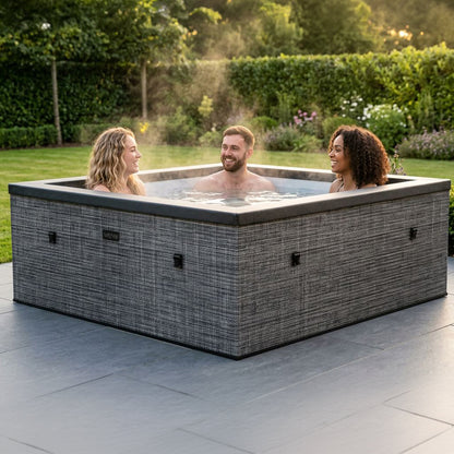 Garda | 4/6-Person Eco Foam Hot Tub | Built-In Integrated Heater | UKCA