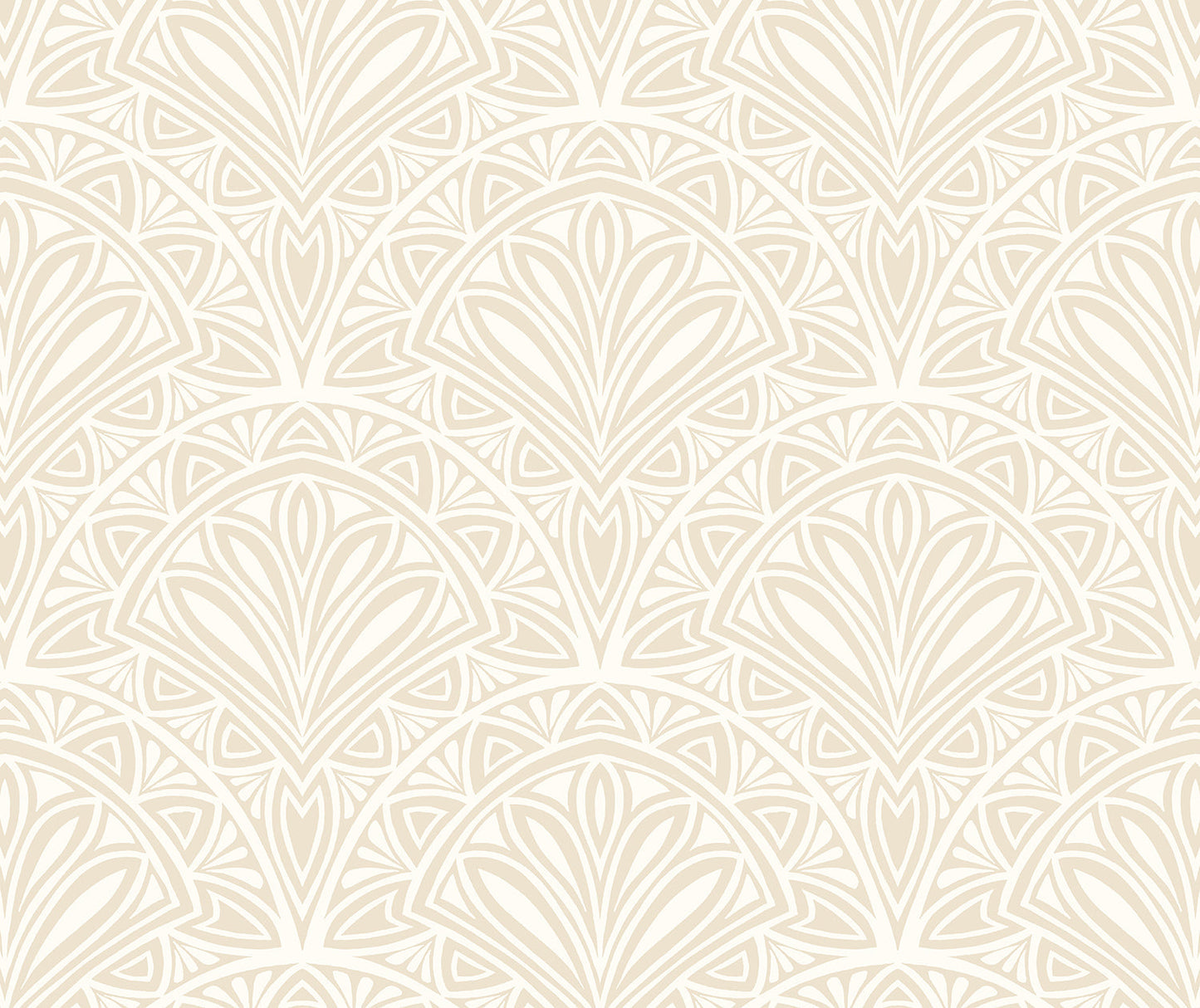 Hoopla Walls Deco Fan Natural