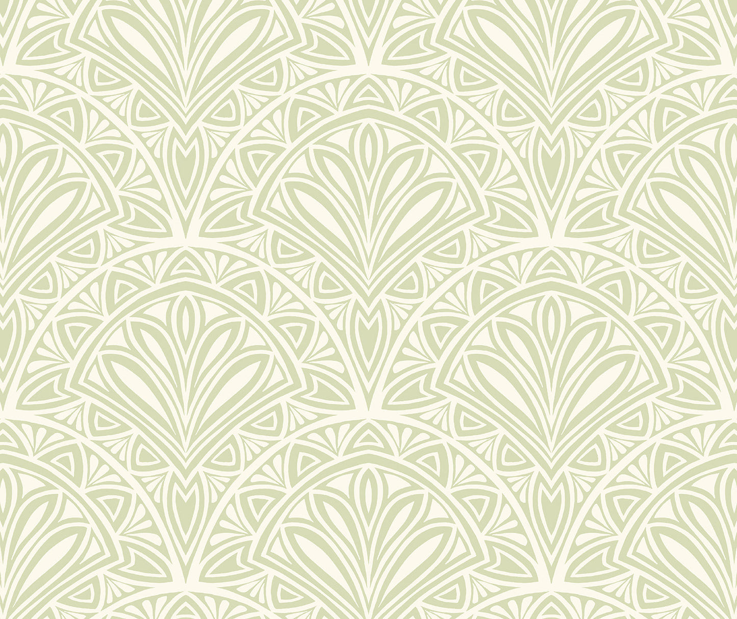Hoopla Walls Deco Fan Green