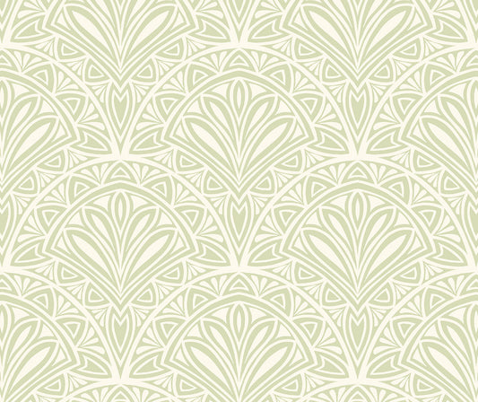 Hoopla Walls Deco Fan Green