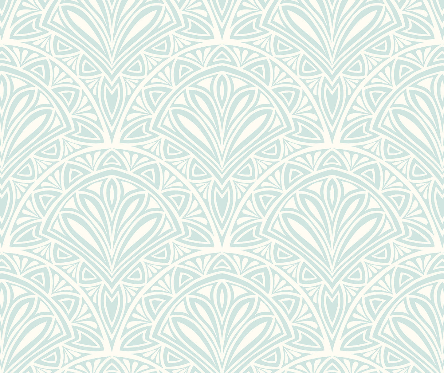 Hoopla Walls Deco Fan Blue