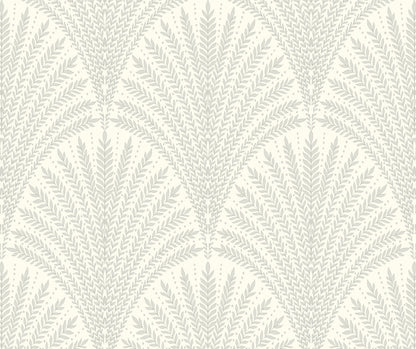 Hoopla Walls Leaf Fan Grey