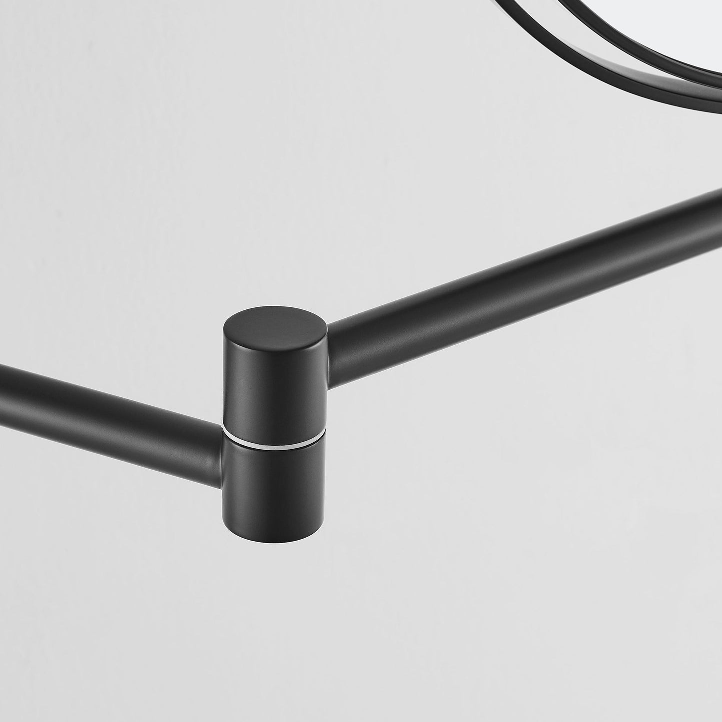 Origins Living Hutton Reversible 5 X Magnifying Wall Mirror Matt Black - Hot Tub Shop