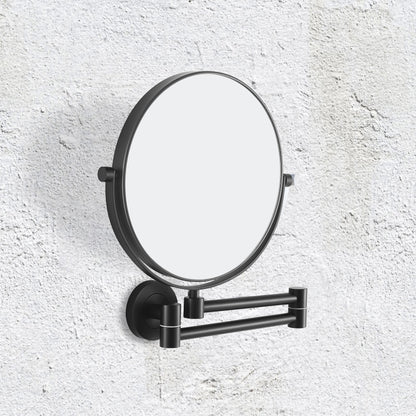 Origins Living Hutton Reversible 5 X Magnifying Wall Mirror Matt Black - Hot Tub Shop