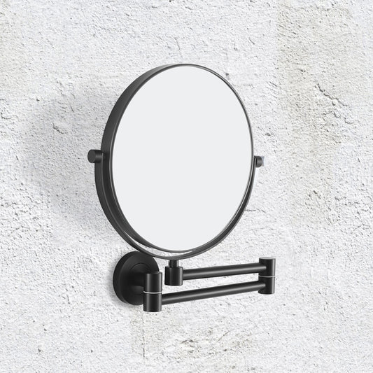 Origins Living Hutton Reversible 5 X Magnifying Wall Mirror Matt Black - Hot Tub Shop