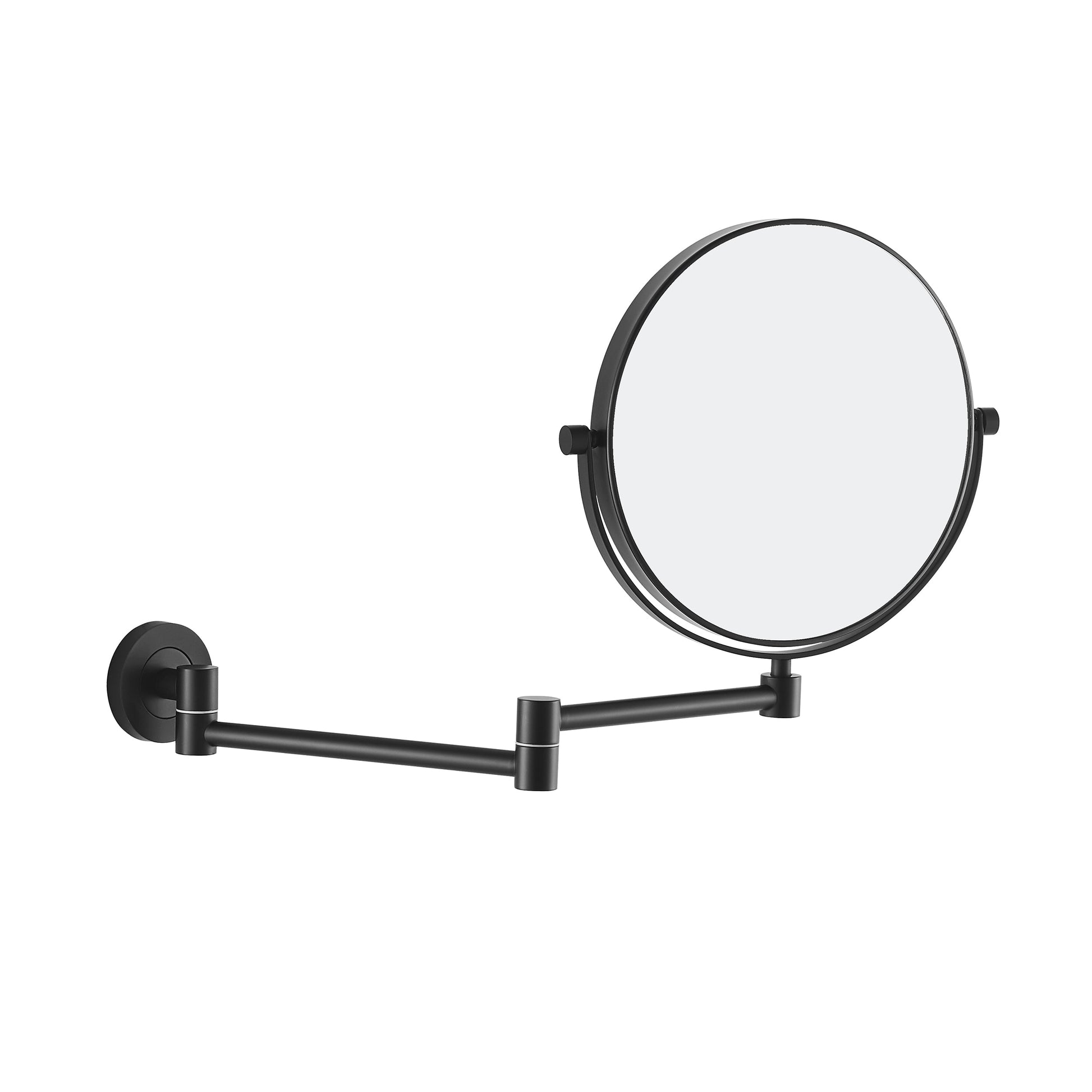 Origins Living Hutton Reversible 5 X Magnifying Wall Mirror Matt Black - Hot Tub Shop