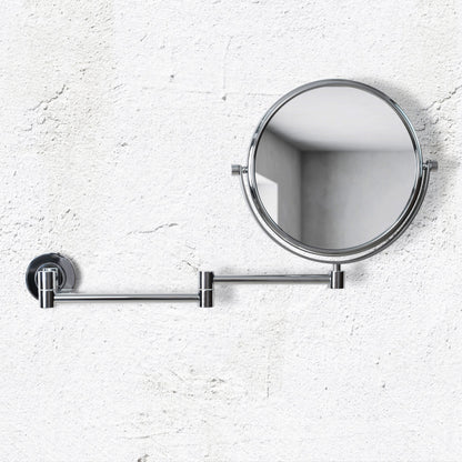 Origins Living Hutton Reversible 5 X Magnifying Wall Mirror Chrome