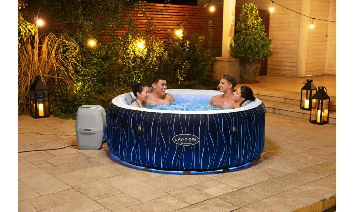 Lay-Z-Spa Hollywood 4-6 Person Inflatable Hot Tub Spa - Hot Tub Shop