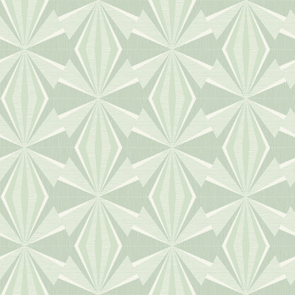 Hoopla Walls Sunray Diamond Mint Green