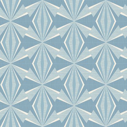 Hoopla Walls Sunray Diamond Blue