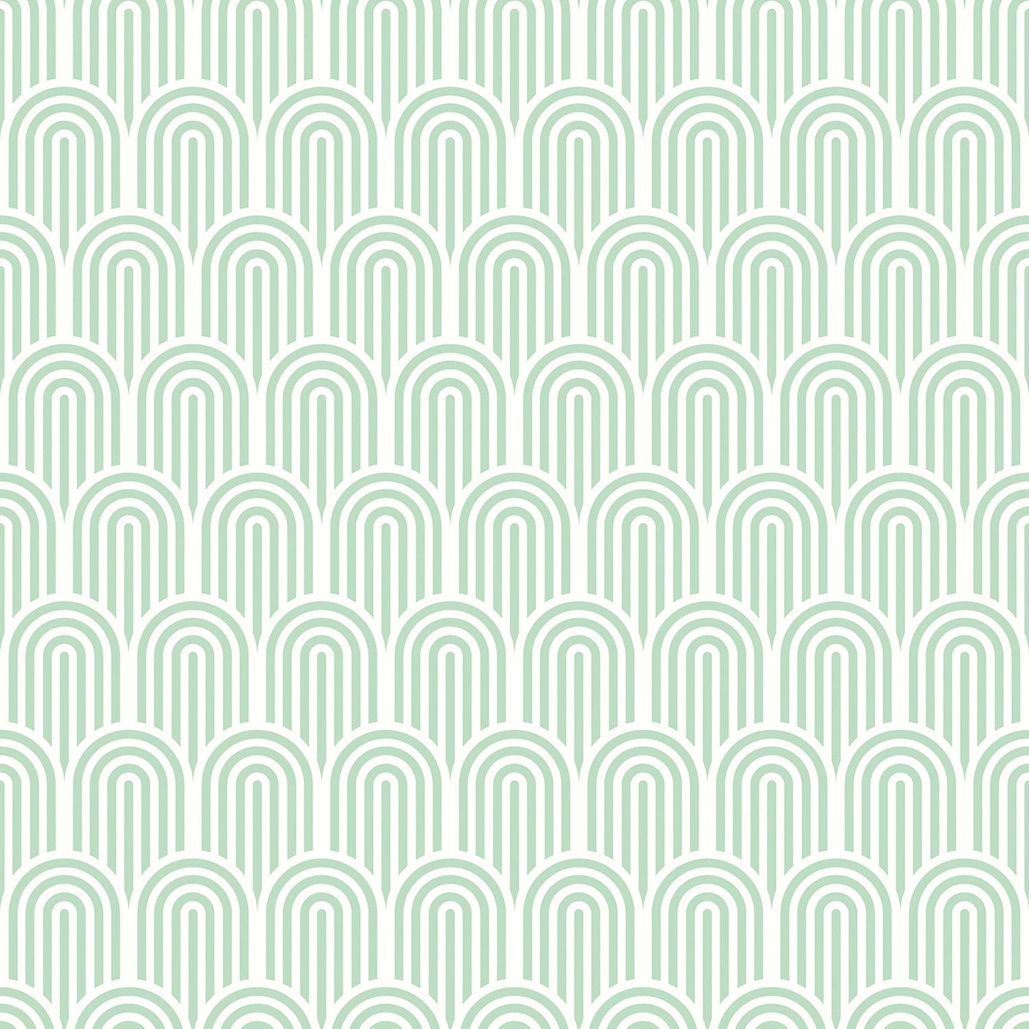 Hoopla Walls Retro Arch Mint Green