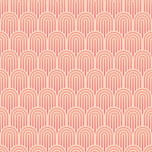 Hoopla Walls Retro Arch Blush Pink