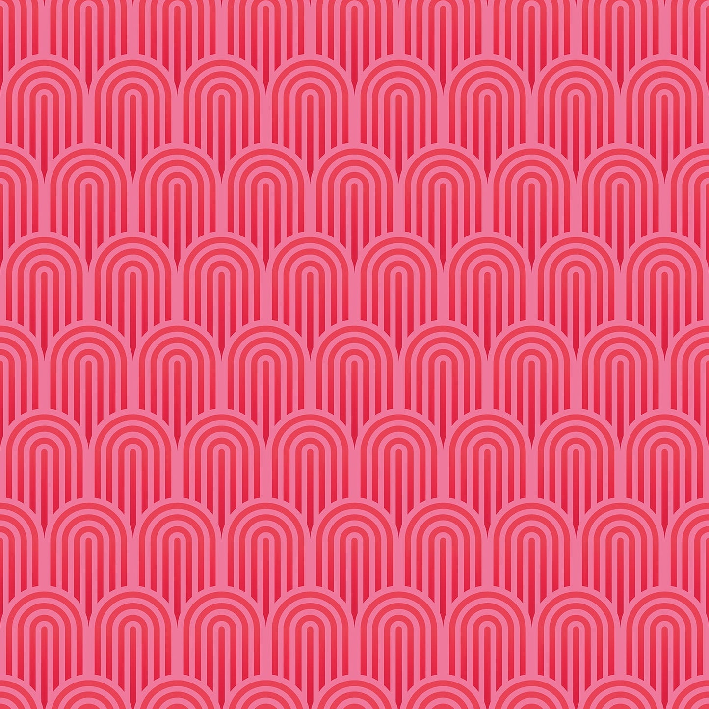Hoopla Walls Retro Arch Bright Pink