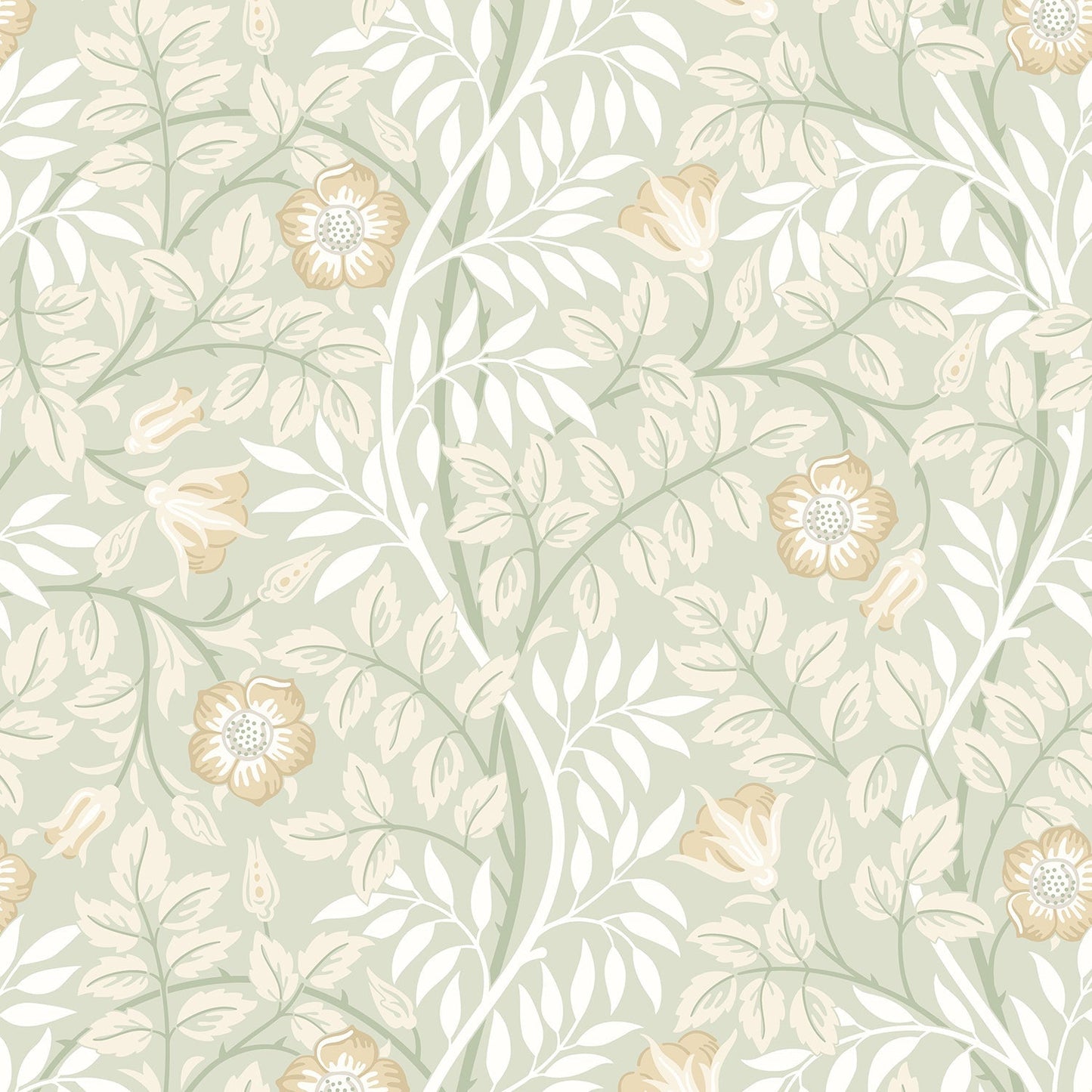 Hoopla Walls Rosehip Trail Sage Green