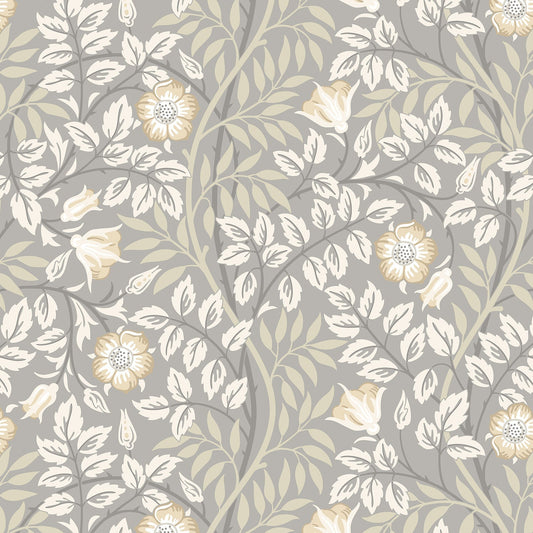 Hoopla Walls Rosehip Trail Grey Stone