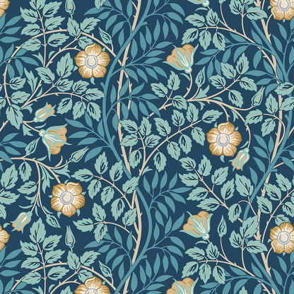 Hoopla Walls Rosehip Trail Navy Blue