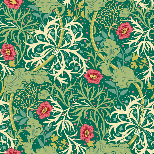Hoopla Walls Seaweed Garden Emerald
