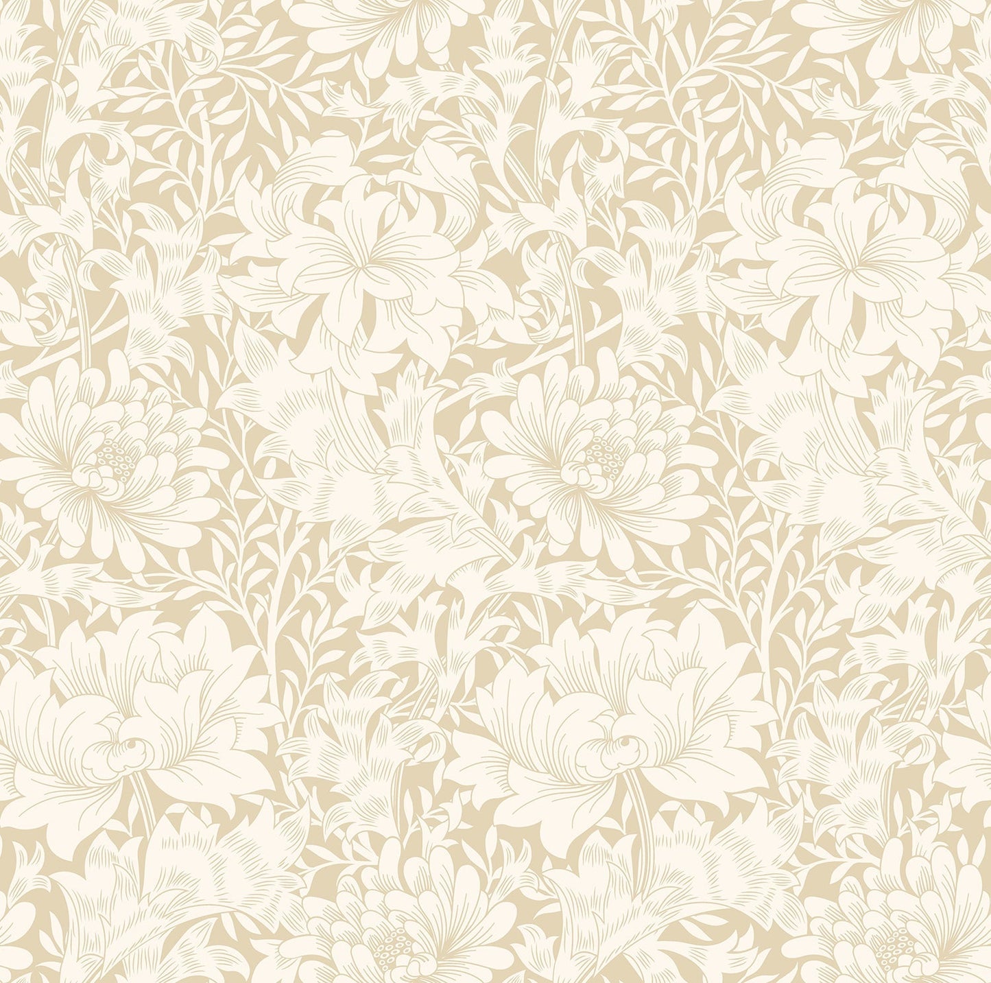 Hoopla Walls Chrysanthemum Flax