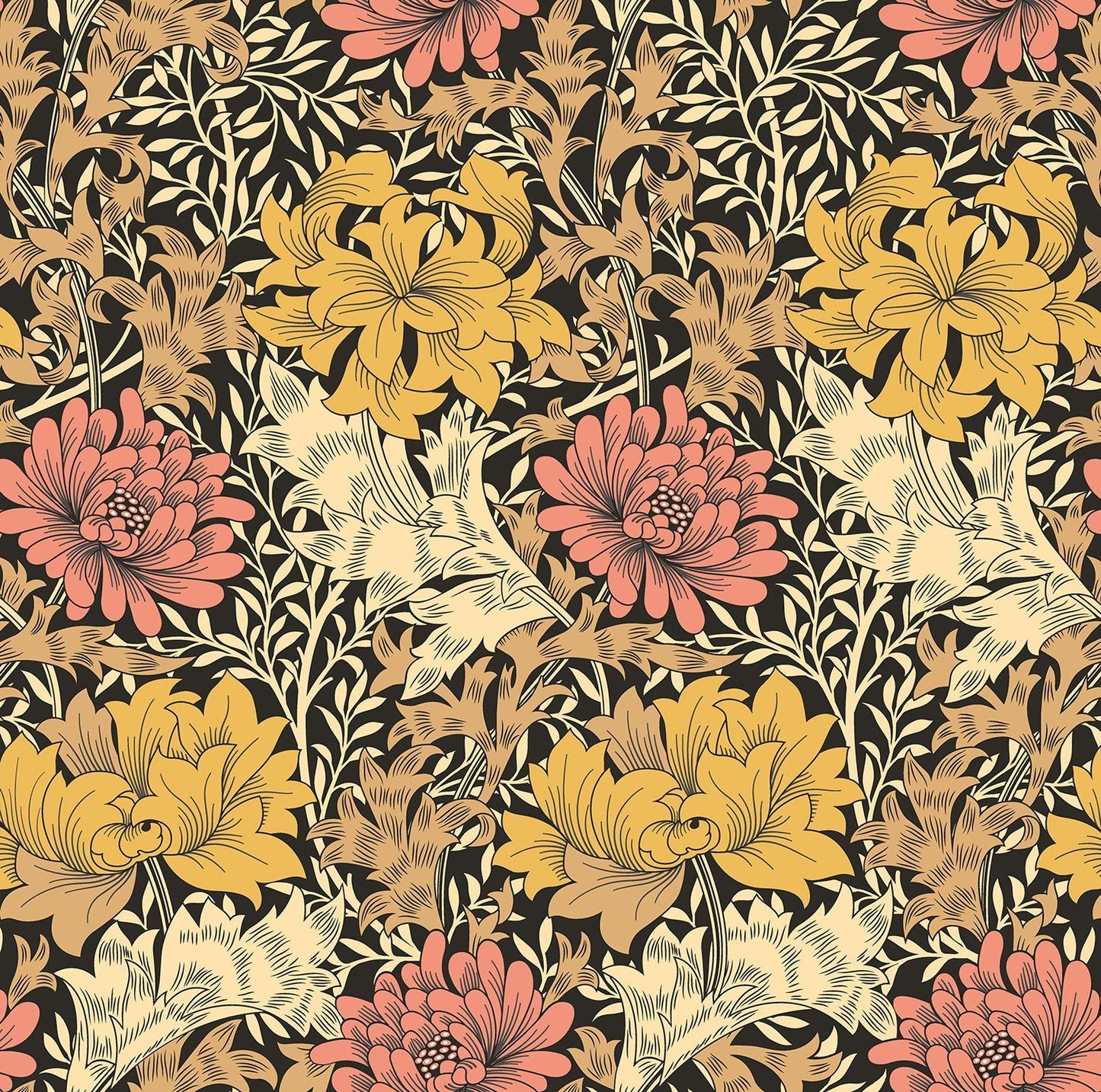 Hoopla Walls Chrysanthemum Ginger