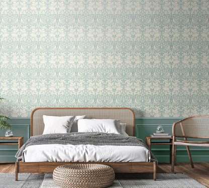 Hoopla Walls Forest Rabbit Duck Egg Blue