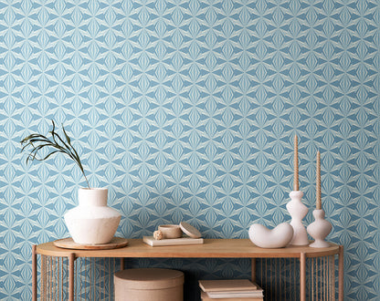Hoopla Walls Sunray Diamond Blue