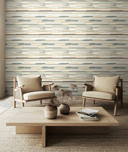 Hoopla Walls Horizontal Stripe Grey - Hot Tub Shop