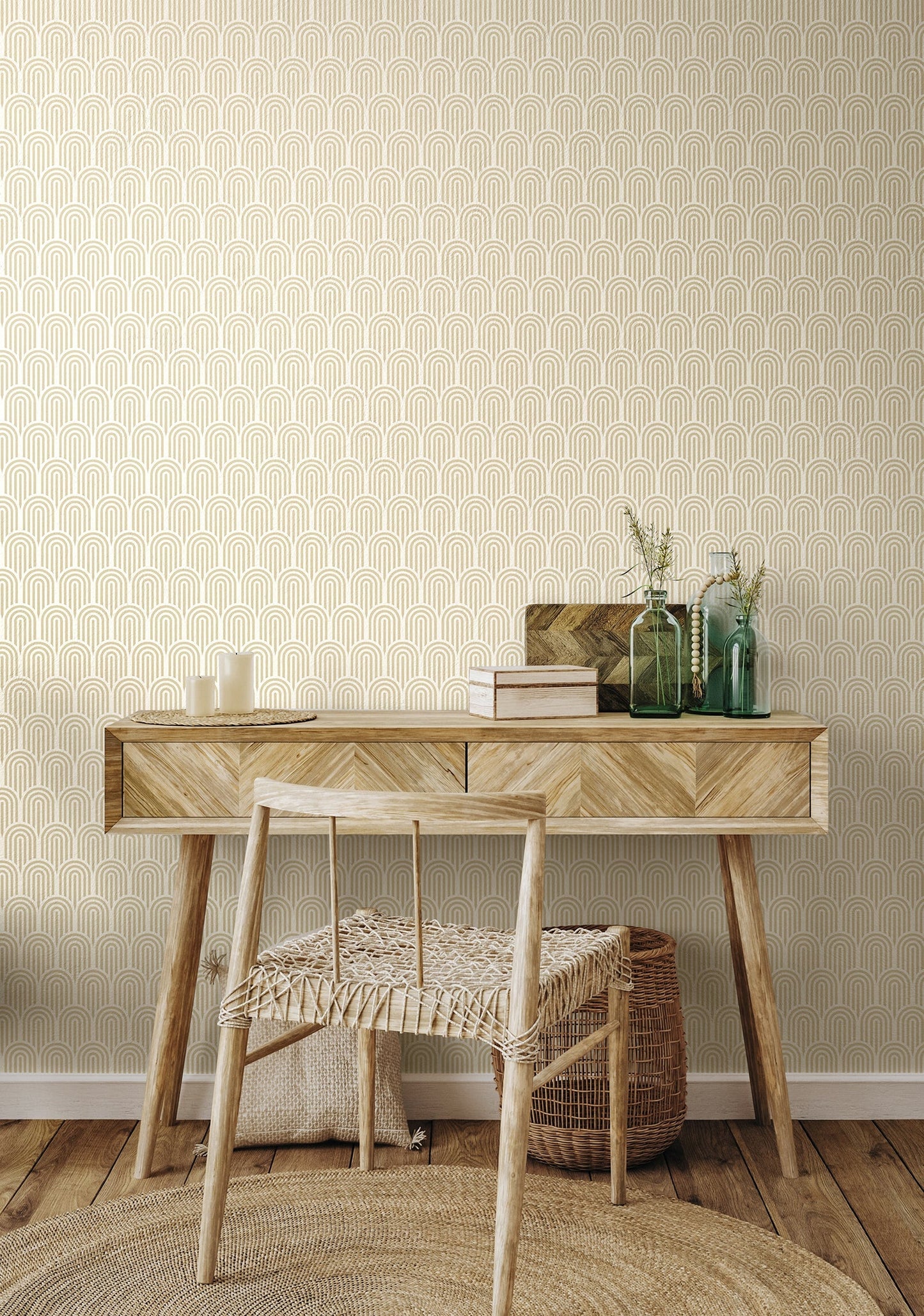 Hoopla Walls Retro Arch Cream