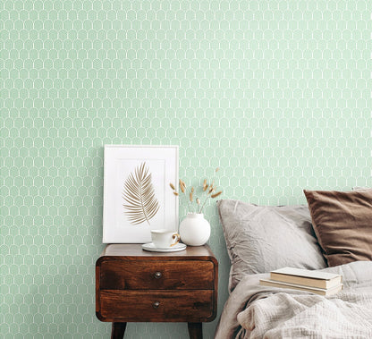 Hoopla Walls Retro Arch Mint Green